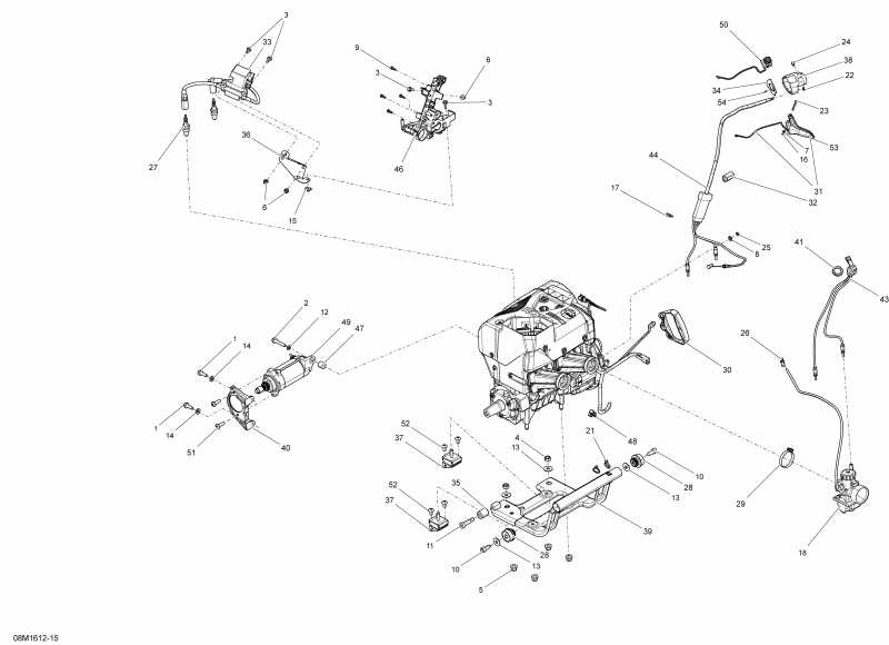 �������� Ski-doo ������ TUNDRA - LT-Sport_2-STROKE, 2016 - Engine