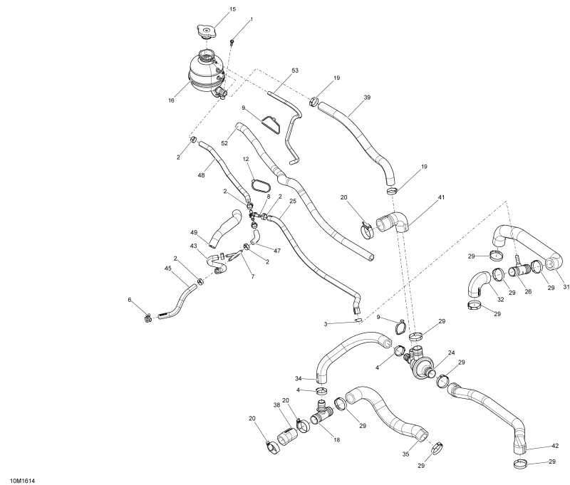  Ski-doo TUNDRA - Xtreme, 2016 - Cooling System