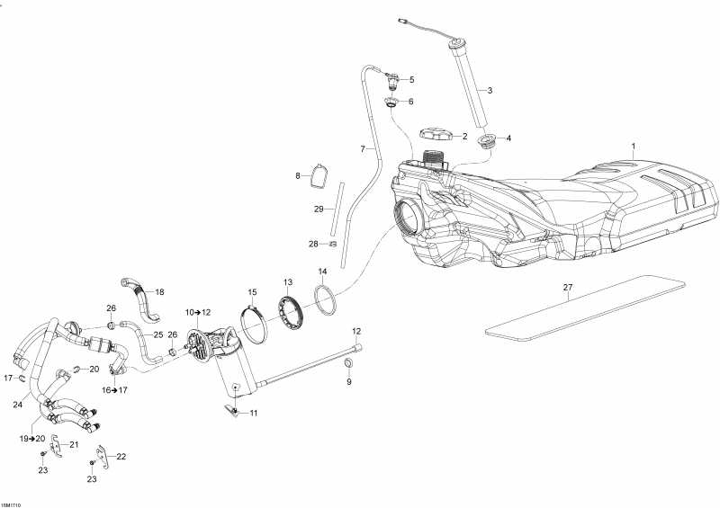 snowmobile   EXPEDITION - 2-STROKE - LE-SE-XTREME, 2017 - Fuel System