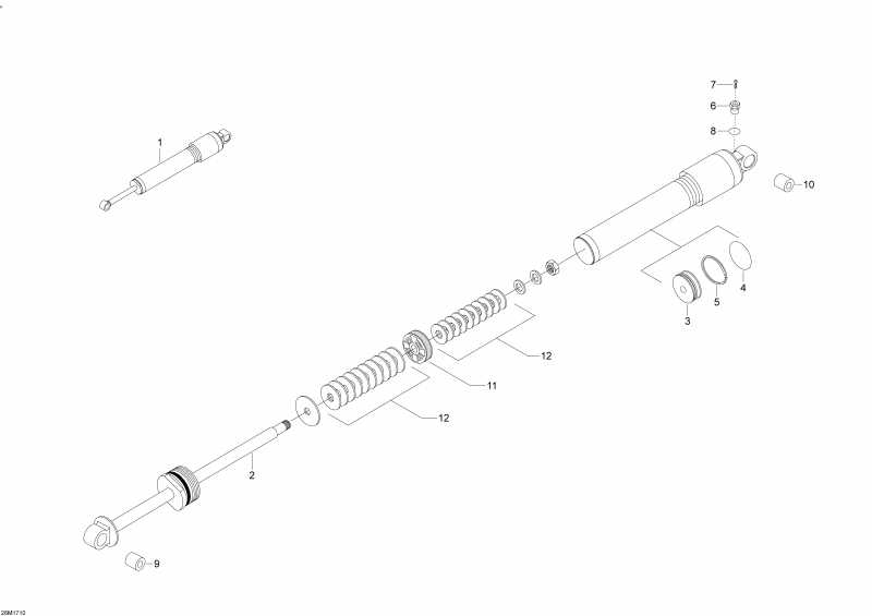 EXPEDITION - 2-STROKE - LE-SE-XTREME, 2017  - Front Shocks 800r E-tec