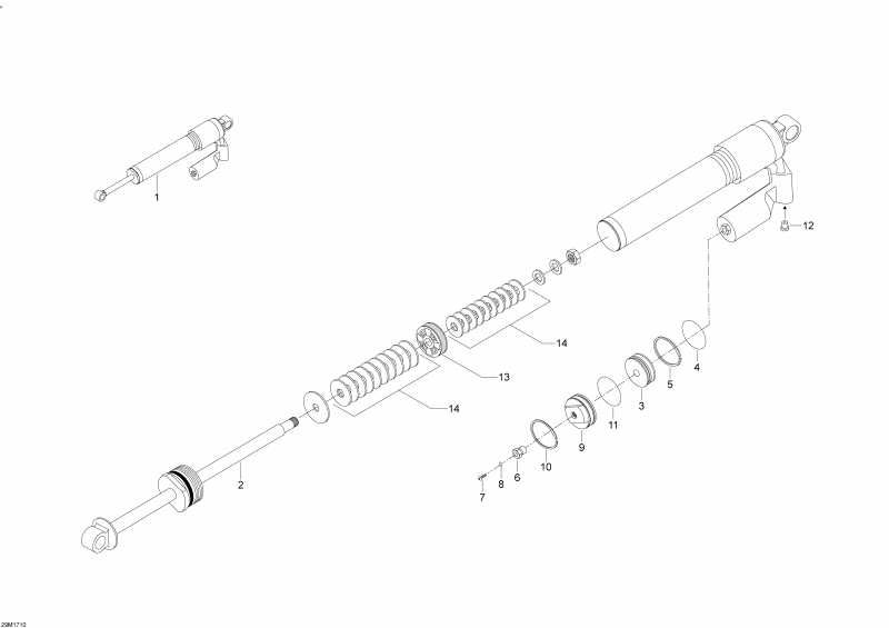    EXPEDITION - 2-STROKE - LE-SE-XTREME, 2017 - Rear Shocks 800r E-tec