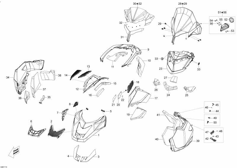 �������� BRP SkiDoo - Hood