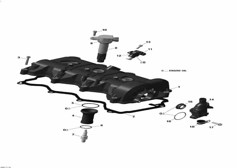   EXPEDITION - 4-STROKE - LE-SE, 2017  - Valve Cover 1200 4-tec