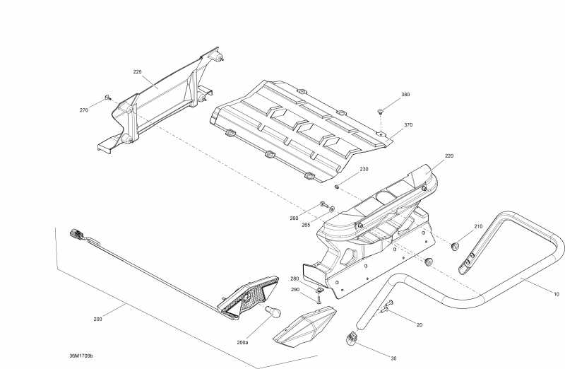 BRP EXPEDITION - 4-STROKE - SPORT, 2017 - Luggage Rack All Models