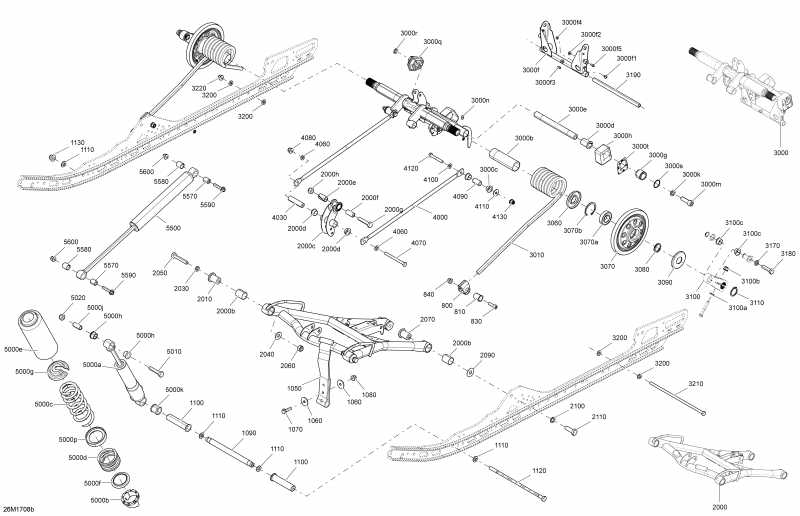 snowmobile - Rear Suspension Rmotion Superior