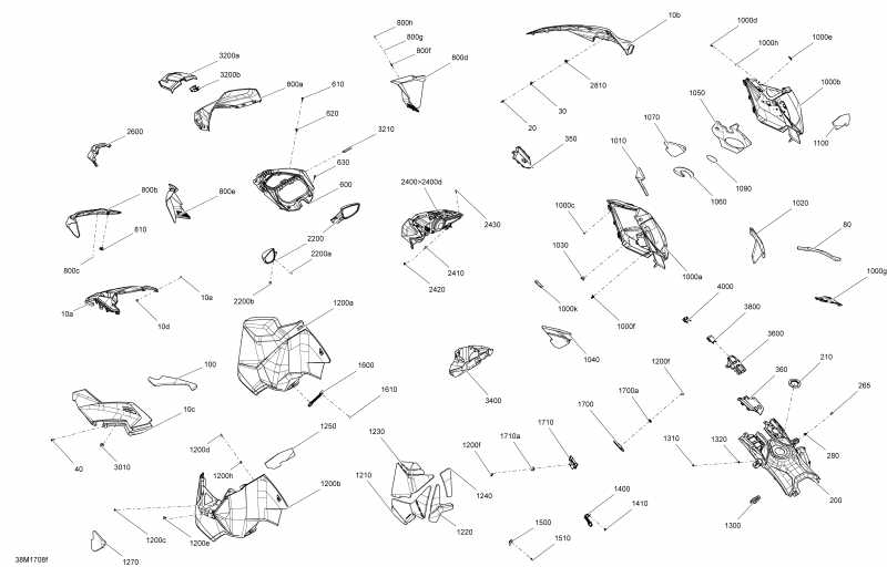  Skidoo  GRAND TOURING - 2-STROKE, 2017 - Hood Package Le
