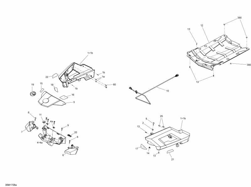 snowmobile BRP - Luggage Rack Package Le