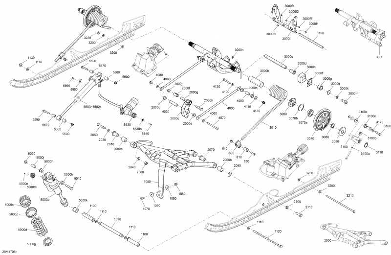  ski-doo - Rear Suspension Rmotion With Qas Package Xrs Superior