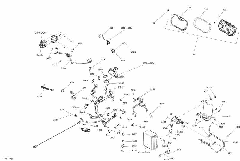 Skidoo RENEGADE - 2-STROKE - 600 CARB_600HO E-TEC_800R E-TEC, 2017 - ��������� System 600 Carb