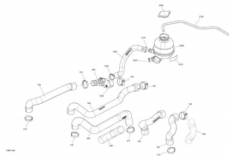 RENEGADE - 4-STROKE, 2017 - Cooling System 600-900 Ace