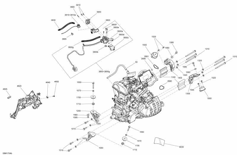  ski-doo RENEGADE - 4-STROKE, 2017  - Engine Package Sport