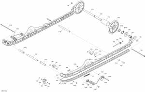 08-   - With Ice Scratcher - Inferior (08- Rear Suspension - With Ice Scratcher - Inferior)