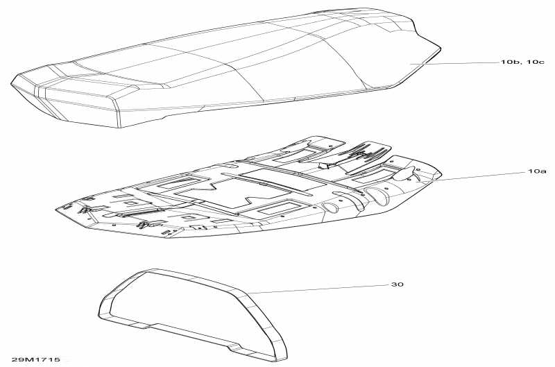 snowmobile  ������ TUNDRA - 2-STROKE - LT-SPORT, 2017 - Seat All Models