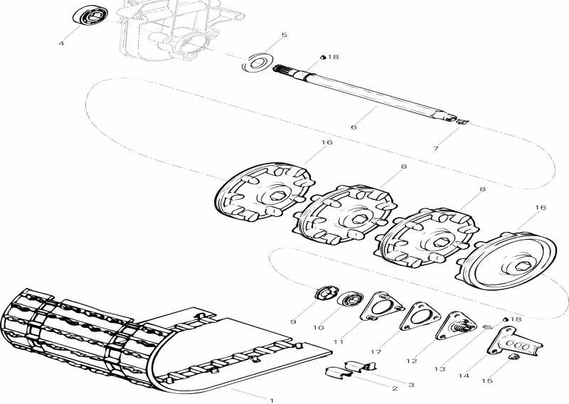 snowmobile - Drive System Iii Lt