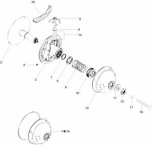 05-   377 (05- Drive Pulley 377)