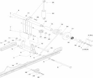 08- Rear  mula S, Sl (08- Rear Arm Formula S, Sl)