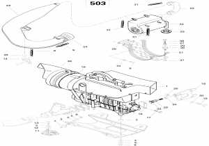01-    Sport 503 (01- Engine And Engine Support 503)