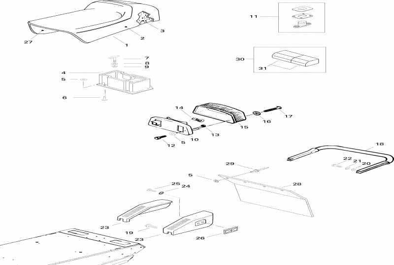  BRP SkiDoo - Seat Formula Sl