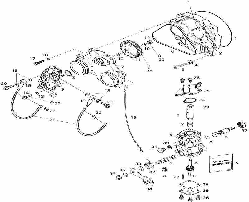  BRP Formula SS, 1996  - Oil Injection System