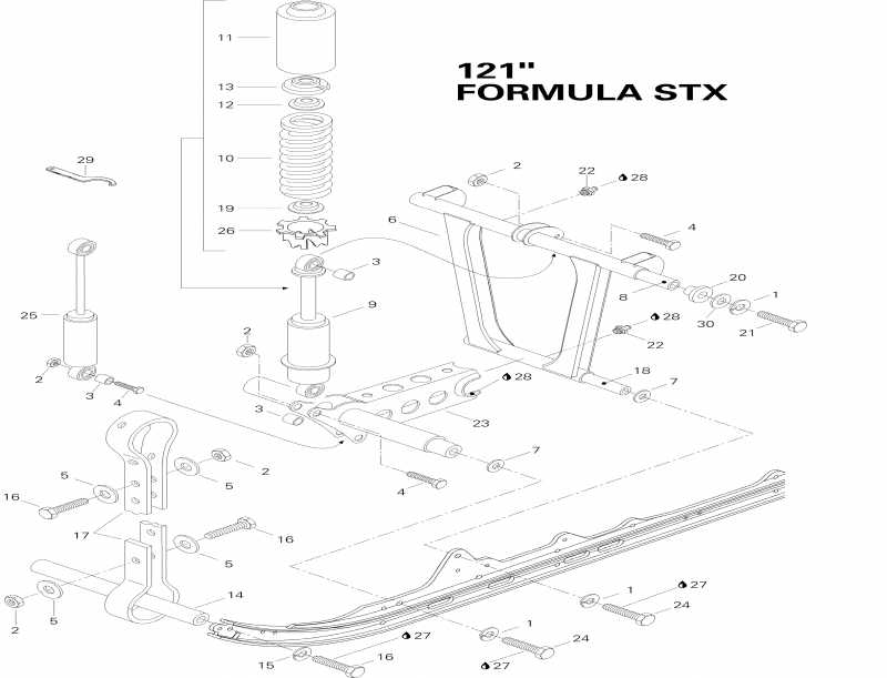 snowmobile - Front Arm Stx