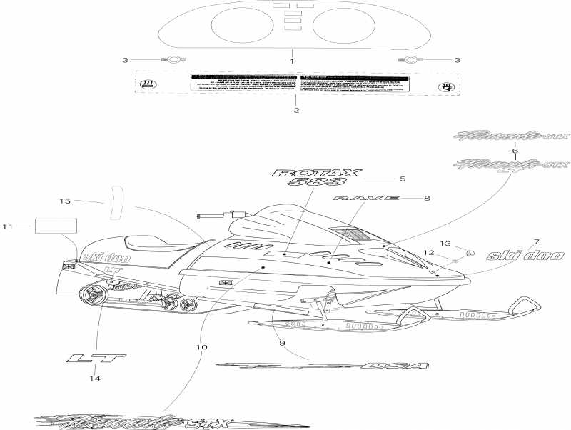 �������� Ski Doo Formula STX, 1996 ������ - �������� Stx