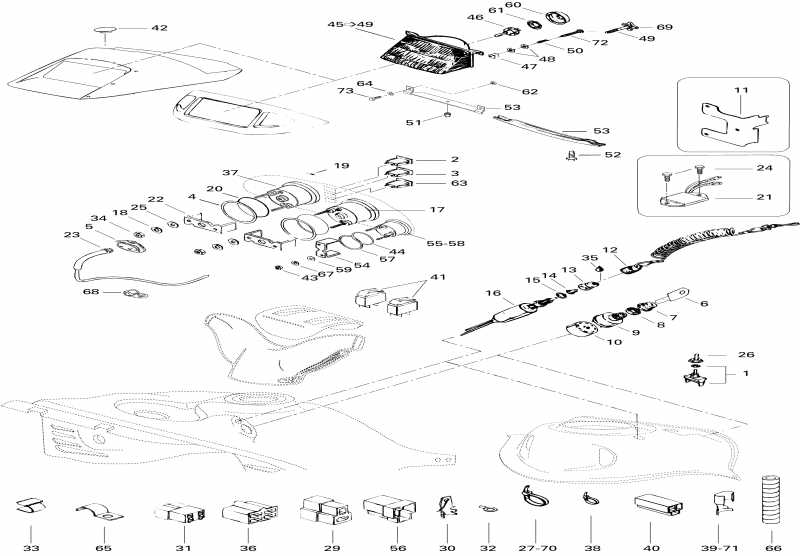 snowmobile SKIDOO ����������� Grand Touring 670SE, 1996 - ��������� System 580, 670se