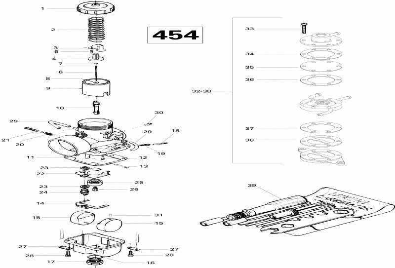  SKIDOO - Carburetor 440