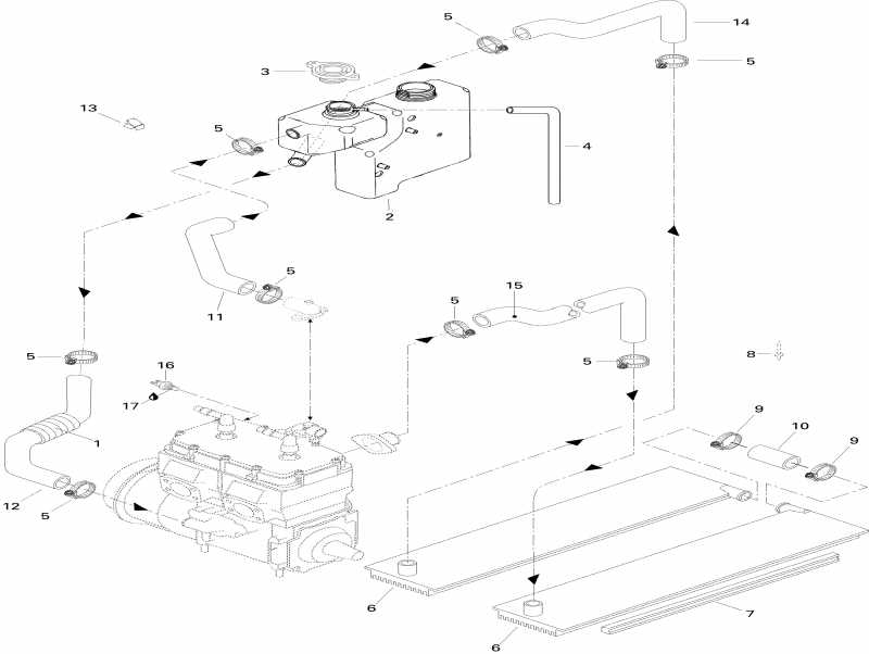 �������� Skidoo MX Z 583, 1996 ������ - ���������� System
