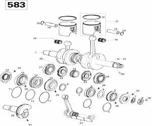 01-    583 (01- Crankshaft And Pistons 583)