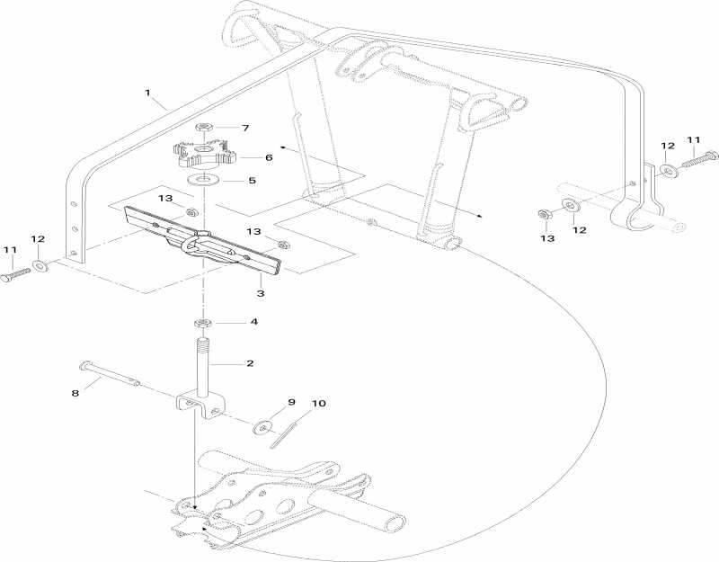 �������� Skidoo ����������� MX Z 583, 1996 - ������ �������� Quick Adjusment