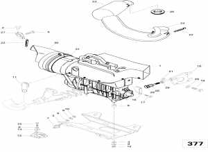 01-    Sport 377 (01- Engine And Engine Support 377)