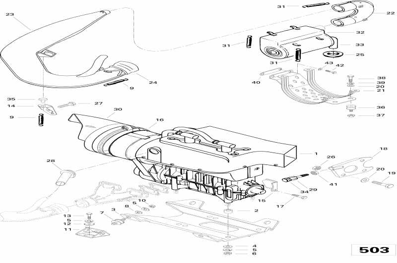 snowmobile Ski Doo -    Sport 503