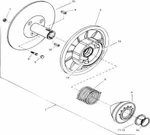 05-   (05- Driven Pulley)