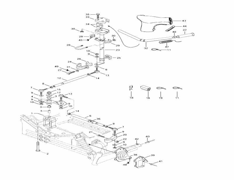 �������� Ski Doo Formula 583, 1997 - ������� ������� System