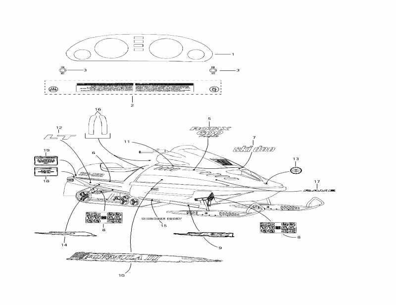 �������� ski-doo Formula III LT, 1997 ������ - ��������