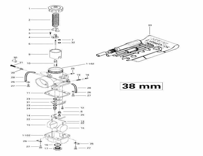   Formula Z, 1997 - Carburetors (38 Mm)