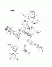 01-    (494) (01- Crankshaft And Pistons (494))