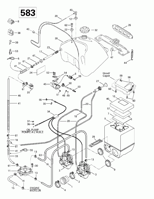 Skidoo - Fuel System (583)
