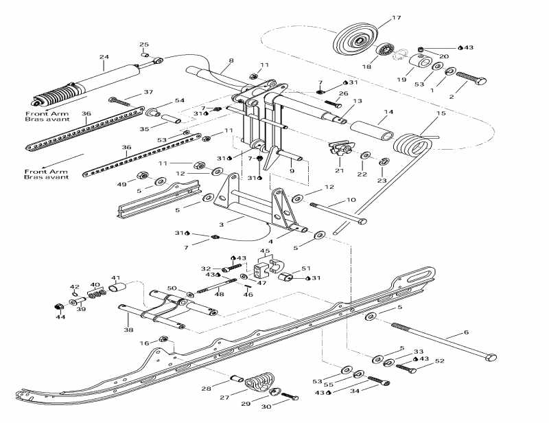  BRP - Rear Arm, Rear Suspension