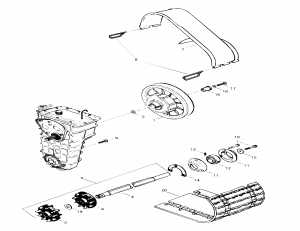 05- Drive Axle, Track  Belt Guard (05- Drive Axle, Track And Belt Guard)