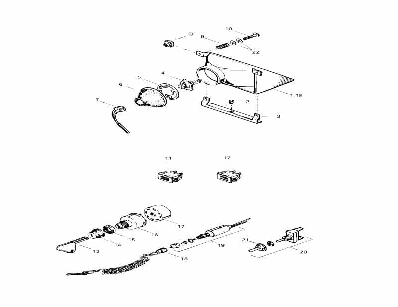 Ski Doo Skandic Wide Track, 1997  - Electrical System
