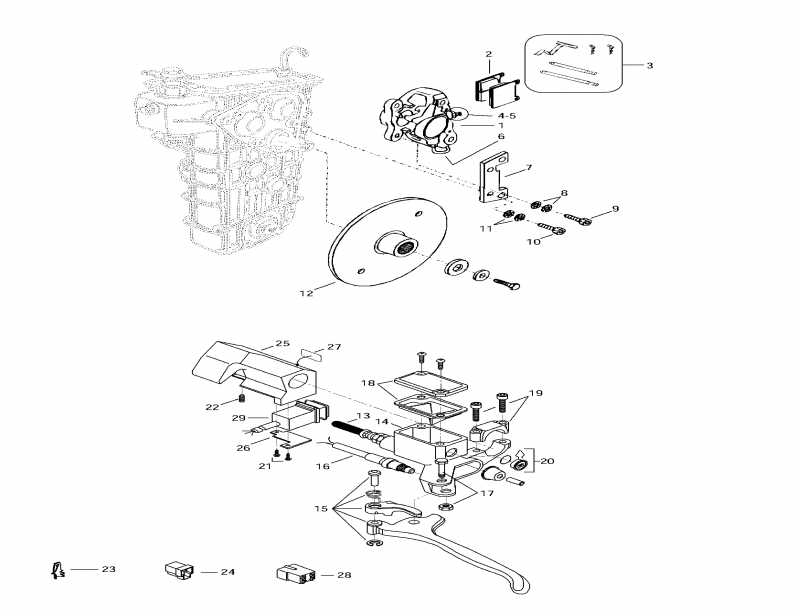 Skandic Wide Track LC, 1997 - Brake