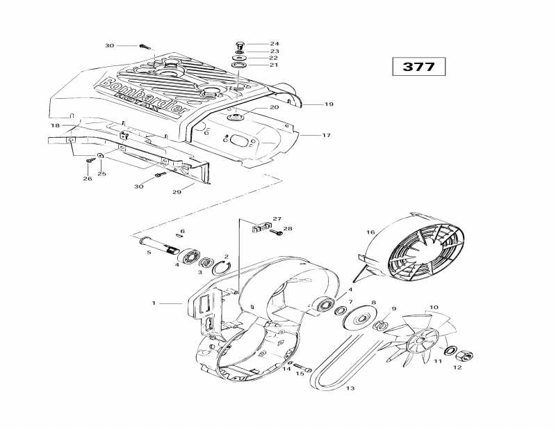 snowmobile BRP - Fan (377)