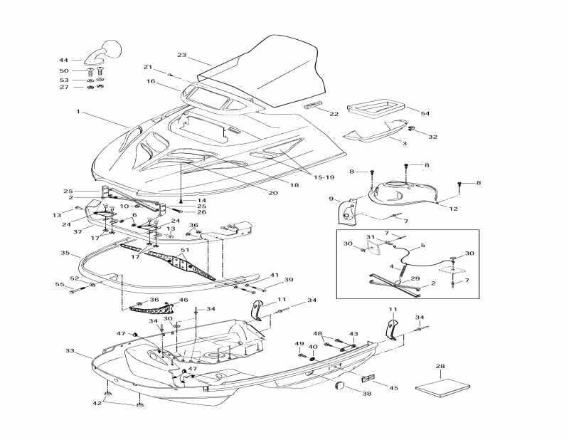 BRP SkiDoo - Cab, Console