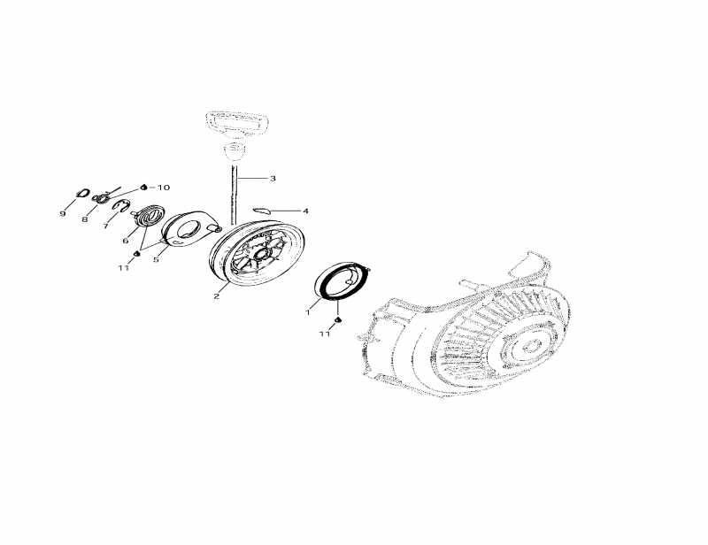    Tundra II LT, 1997 - Rewind Starter