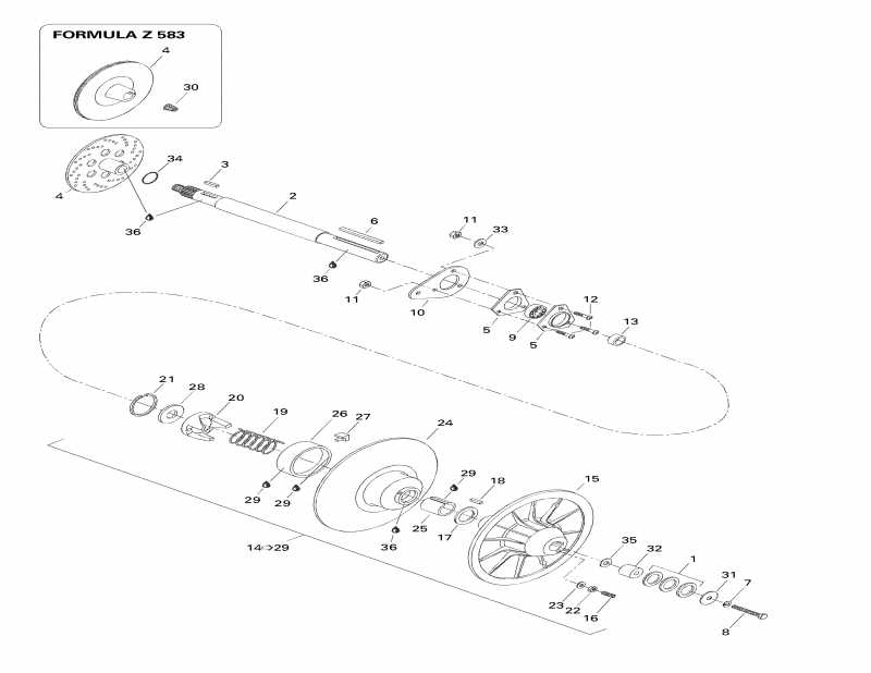 �������� SKIDOO ����������� Formula 500, 1998 - ������� ����