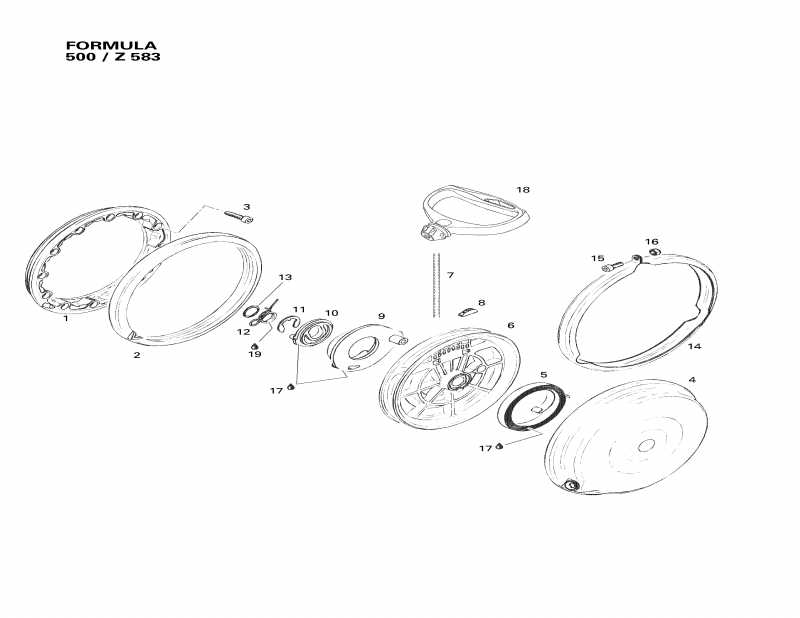 ��������  ����������� Formula 500 Deluxe, 1998 - Rewind Starter