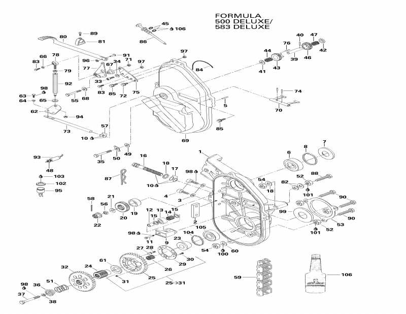 BRP Formula 500 Deluxe, 1998 - 