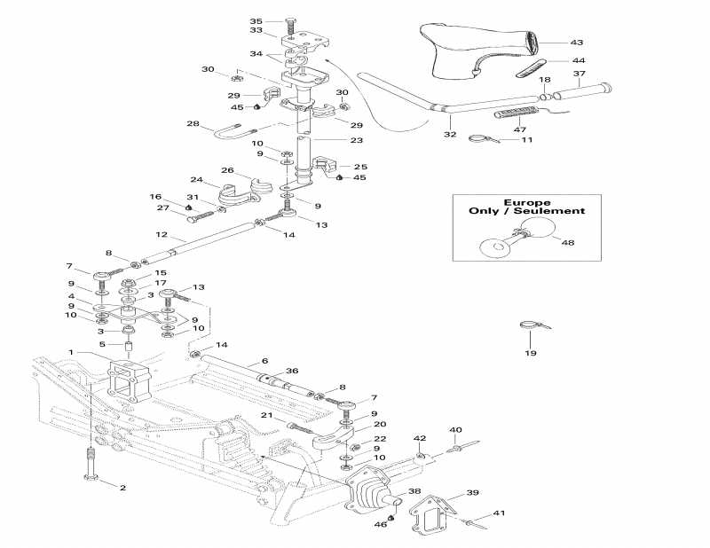 ski-doo - Steering System