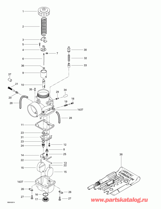 SKIDOO  Formula III 600/700, 1998 - s